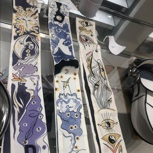 Dior Accessories - Dior Mitzah Blue Scarf "N" Dior Accessories - Dior Mitzah Blue Scarf "N"